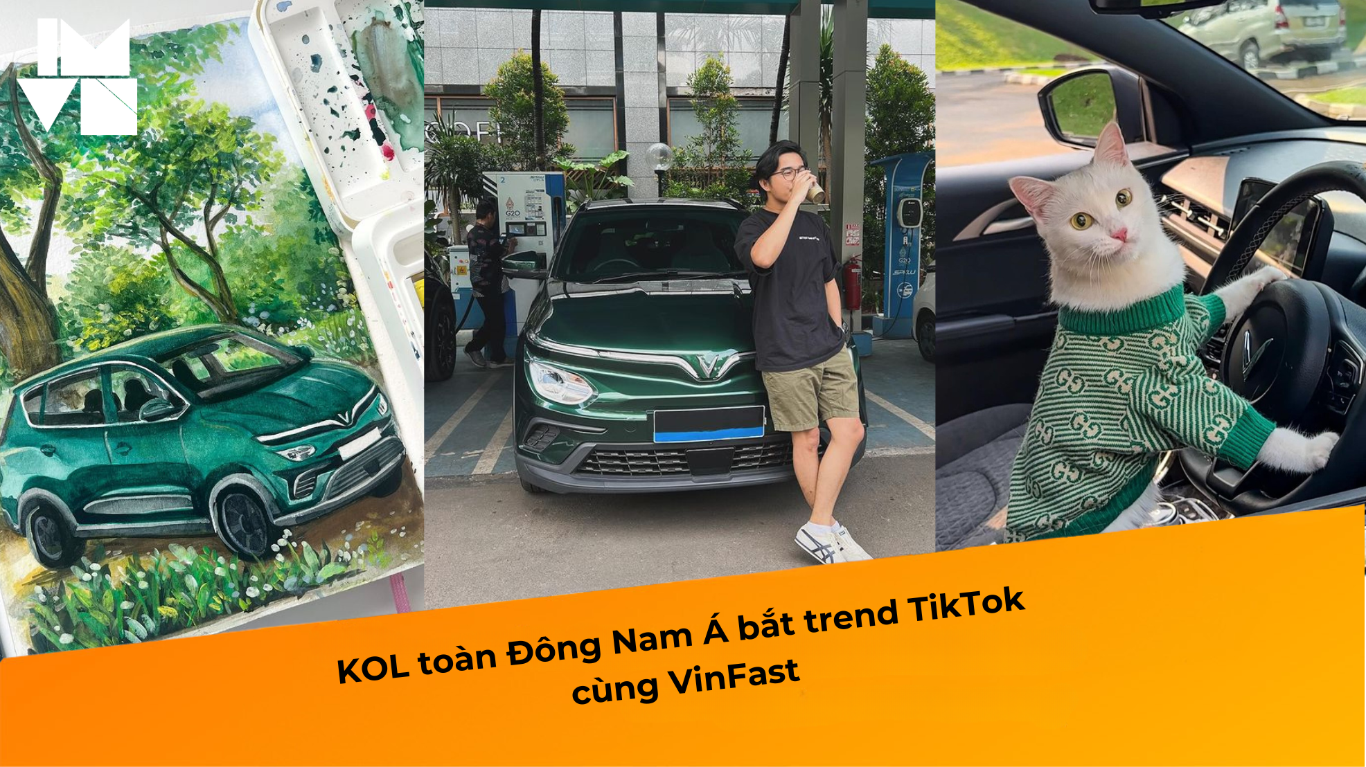 KOL toàn Đông Nam Á bắt trend TikTok cùng VinFast